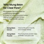 beplain Mung Bean pH-Balanced Cleansing Foam for Sensitive Skin, 2.7 fl oz - Image 5