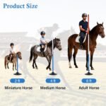 Neoaider 6 FT Pole Bending Poles for Horses, 10 Pack Agility Poles | 3-Color High Visibility, Heavy-duty Rubber Bases, Waterproof Carry Bag, Ideal for Equestrian, Soccer, Football, Pet Training - Image 3