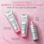 L’Oreal Paris Sulfate Free Glossing Shampoo with Glycolic Acid, Provides Intense Glass Hair Shine, Smoothness & Soft Feel, Suitable for Dull, Dry, and Color-Treated Hair, EverPure, 6.8 Fl Oz - Image 4