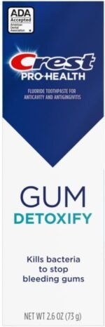 Crest Pro-Health Gum Detoxify Deep Clean Toothpaste 2.6 oz - Anticavity, Antibacterial Flouride Toothpaste, Clinically Proven, Gum and Enamel Protection, Plaque Control - Image 10