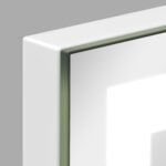 FENNIO 23" x 18" Vanity Mirror with Lights，LED Makeup Mirror，Hollywood Mirror with 3 Color Modes & Adjustable Brightness，Vanity Mirror Square White - Image 9