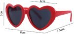 Vctitil 9 Pcs Dog Cat Sunglasses Cute Heart Pet Glasses Photo Props Eyewear Multicolor Cosplay Glasses Dolls Sunglasses Pet Accessories - Image 3