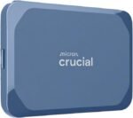 Crucial X10 8TB Portable SSD, Up to 2,100MB/s, USB 3.2 USB-C, External Solid State Drive, Compatible with Windows, Mac & Android, Durable Storage for Games, Photos & Files, Blue - CT8000X10SSD9-02 - Image 2