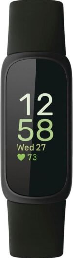 Google Fitbit Inspire 3 - Midnight Zen/Black - Small and Large Bands | Stress management, sleep tracking, 24/7 heart rate, 3-month Google Health Premium membership included, small and large bands - Image 5