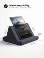 Lamicall Tablet Pillow Stand iPad Bed Soft Holder for Lap 6 Viewing Angles | Soft, Relieve Neck Fatigue, 6 Viewing Angles, Sofa Tablet Dock for 4-13" iPad Pro Air Mini Kindle Galaxy Tab E-Reader Gifts - Image 6