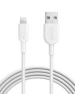 Anker Powerline II Lightning Cable, MFi-Certified (6 ft, White) | USB Charging and Sync, Compatible with iPhone 11 Series / SE / XS / XR, and More - Image 2