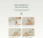 Aquabliss High Output Revitalizing Shower Filter - Reduces Dry Itchy Skin, Dandruff, Eczema, and Dramatically Improves The Condition of Your Skin, Hair and Nails - Chrome (SF100) | Vitamin C shower filter, vitamins and minerals infusion, softer-feeling skin, healthier hair, SF100 - Image 9