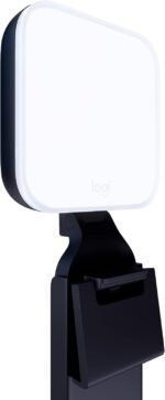 Logitech for Creators Litra Glow Premium LED Streaming Light - Graphite | Computer lighting for video conferencing, Zoom meetings, adjustable mount, desktop app control for PC/Mac - Image 2
