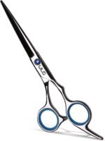 Hair Cutting Scissors, ULG Professional Hair Scissors 6.5 inch Right-Hand Razor Edge Barber Shears Salon Hair Cutting Shears Made of Japanese Stainless Steel, Hand Sharpened Blue - Image 2