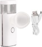 Eye Nebulizer, Portable Facial Mister, USB Rechargeable Massage Moisturizing Atomization Sprayer for Adults & Kids Travel, Home, Daily Use - Image 2