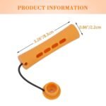 40pcs Cold Wave Perm Rods Set for Women's Long & Short Natural Hair - Plastic Orange Rollers for Curling and DIY Hairdressing - Image 4