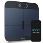 Wyze Smart Scale X Digital Bathroom Scale for Body Weight and Fat (Black) | BMI Muscle Mass Body Composition Scale, ITO Glass, Baby/Pet/Luggage Modes, Batteries Included, Syncs with Fitness Apps - Image 2