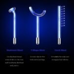 Pure Daily Care NuDerma Clinical Portable Skin Therapy Wand, Machine with 6 Fusion Neon + Argon Wands – Anti Aging - Clarifying - Skin Tightening & Radiance - Wrinkle Reducing - Image 4