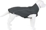Mile High Life Dog Raincoat, Adjustable Waterproof Reflective Rain Jacket for Small Medium Large Dogs, Lightweight Breathable Pet Rain Coat with Leash Hole(Dark Gray,XS Chest 17-23") - Image 2