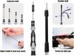Precision Screwdriver Set, Professional 115 in 1 Magnetic Repair Tool Kit for Computer, Mobile Phone, Laptop, Tablet, Game Console, Watch, Camera, Eyeglasses, Electronics, DIY Projects, etc - Image 4