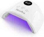 MelodySusie UV Nail Lamp P-Plus30F for Fast Curing Gel Nail Polish | 36W,3 Timer Settings,Smart Sensor,LCD Display,99s Low-Heat Mode,30 UV/LED Beads,Jelly Gel,Base Top Coat,for Beginners at Home - Image 2