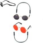 2pcs Random Color Small Cat Kitten Glasses Pet Glasses Dog Sunglasses Pet Supplies Kittens Pet Sunglasses 3 cm/1.1 Inch Cosplay Costume Photos Props - Image 2