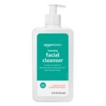 Amazon Basics Foaming Facial Cleanser with Ceramides & Hyaluronic Acid, Gentle Daily Face Wash, Non-Comedogenic, Fragrance-Free, 12 fl oz - Image 2