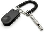 Dog Training Clicker and Whistle Set, 2-in-1 Positive Reinforcement Tool for Puppies, Dogs and Cats, Behavior Correction Device, Dog Training Tool Kit, Black | Dog Training Clicker and Whistle Set - Image 2