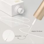 GAOY White Swirl Gel Nail Polish Art Liner, 12ml Classic Color | With Thin Brush for Nail Paint Design, French Tip Tool, UV/LED Cure Required, Easy DIY French Manicure at Home - Image 6
