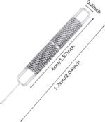 16 Pieces SIM Card Removal Openning Tool Tray Eject Pins Needle Opener Ejector Compatible with All iPhone Apple iPad HTC Samsung Galaxy Cell Phone Smartphone Watchchain Link Remover - Image 4