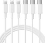 iPhone Charger 3Pack 6FT USB C to Lightning Cable [Apple MFi Certified] - Image 2