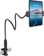 Lamicall Gooseneck Tablet Holder for Bed, Unique Tapered Flexible Arm | Fully Adjustable, iPad Kindle Holder Stand for Reading in Bed, Tablet Mount for 4.7-13" iPad Pro Mini Air, Kindle, Switch - Image 2