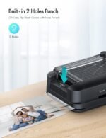 9-Inch Laminator Machine for Teachers & Home – All-in-One Jam-Free Laminator with Paper Trimmer, 2-Hole Punch, Corner Rounder, Fast 3-Min Warm-Up, 10 Pouches for School, Crafts & Office - Image 8