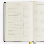 Intelligent Change 3-Month Productivity Planner 2025, Productivity Tools for Time Management & Mindfulness, Daily Planner To Do List, A5 Undated Quarterly Planner (Black) - Image 5