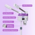 Professional 2 in 1 Facial Steamer, Esthetician Steamer with Hot & Cold Mist, Face Steamer for Facial Deep Cleaning, Facial Steamer for Home Beauty Salon Spa - Image 8
