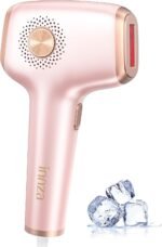 INNZA IPL Hair Removal with Ice Cooling Care Function for Women | Long-Lasting Results,999,999 Flashes Painless Hair Removal, for Armpits Legs Arms Bikini Line,Corded,Pink - Image 2