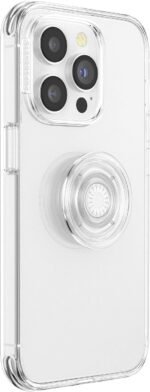 PopSockets Adhesive Phone Grip, Holder- Clear | Secure Comfortable Hold, Anti-Drop, Kickstand, Clear, Translucent - Image 4