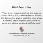 Polar Hair Dye Shampoo, Dark Brown Hair Dye Color Shampoo for Gray Coverage | Dark brown hair dye shampoo for gray hair coverage; semi-permanent color cleanser, quick application, easy rinse, 6.76 fl oz - Image 7