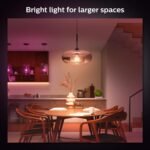 Philips Hue Smart 100W A21 LED Bulb - White and Color Ambiance Color-Changing Light - 1 Pack - 1600LM - E26 - Indoor - Control with Hue App - Works with Alexa, Google Assistant and Apple Homekit - Image 6