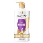 Pantene Conditioner, Sheer Volume - 72-Hour Fullness, Lightweight Nourishment with Pro-Vitamin B5 + Antioxidants, Fine, Thin, Color-Treated Hair, Paraben Free, Strengthens Bonds, 25.1 Fl Oz - Image 2