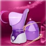 Facial Steamer Professional Steam Inhaler Facial Sauna Spa for Face Mask Moisturizer - Sinus with Aromatherapy; Pores with Timer and Extract Blackheads, Diffuser Skin Care(Purple) - Image 6