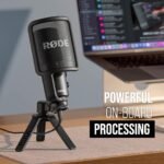 RØDE NT-USB+ Professional-Grade USB Condenser Microphone For Recording Studio Quality Audio Directly To A Computer Or Mobile Device, Black | USB-C condenser microphone with Revolution Preamp and APHEX processing for vocals, podcasts and streaming - Image 6