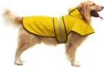 HDE Dog Raincoat Jacket Reflective Adjustable Hooded Pet Poncho Rain Coat with Leash Hole for Small to X-Large Dogs Yellow - XL - Image 3