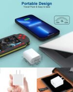 iPhone Charger Fast Charging,iPhone Fast Charger 2Pack Type C Fast Charger Block Plug Adapter 6FT USB-C to Lightning Cable Cord for iPhone14/13/13 Pro/12 Pro/12 Pro Max/11/Xs Max/XR/X/SE,iPad,AirPods - Image 8