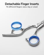 Hair Thinning Scissors ULG Professional Barber’s Texturizing Teeth Shears for Hairdressing, Salon and Home Use Thinning Shears for Hair Cutting, Made of Japanese Stainless Steel, 6.5 inch - Image 7