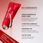 HARUHARU Rose PDRN Peptide Glowy Balm, 0.33 fl.oz, Glossy Clear, Vegan | Long Lasting Hydration for Dry Cracked Lips, Dewy Lips, No Waxy Finish, Silicon Free, Micro Plastic Free, Korean Skin care - Image 5