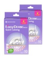 EasyDerm Quick Microdart Magnesium Pimple Patch 20ea - Cica Ampoule&Tweezer | Acne Spot Treatment, Zit Sticker, Daewoong Pharmaceutical, Overnight Home Care 8 hour, Summer Season Travel Essentials - Image 2