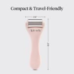 Kitsch Ice Roller for Face – Cooling Face Rollers for Women & Men - Pink | Stainless Steel Ice Face Roller to Reduce Puffiness, Redness & Headaches – Cooling Ice Roller for Face Women for Skin Care - Image 6