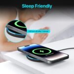 30W Wireless Charger Pad, Wireless Charge 30W, Fast Wireless Charger, Wireless Charging Compatible with Samsung Galaxy S23/S22/S21/S20, Fast Charger Compatible with iPhone 17/16/15/13/14/12 Series - Image 8