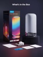 Govee RGBIC Smart Table Lamp 2, Touch Bedside Small Table Lamp (Corded) | LED Desk Lamp Compatible with SmartThings, Matter, Alexa, Nightstand Lamp for Bedroom Living Room Night Light, 64 Scene Modes - Image 9
