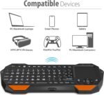 Fosmon Mini Bluetooth Keyboard (QWERTY Keypad), Wireless Portable with Touchpad, Compatible with Apple TV, Amazon Fire Stick, PS4, PS4 Pro, PS5, HTPC/IPTV, VR Glasses, Smartphones - Image 6
