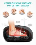 Nekteck Foot Massager Machine with Heat for Plantar Fasciitis & Neuropathy | Shiatsu Feet Massager, FSA Eligible HSA Massage Tools, 360° Air Compression & Deep Kneading Therapy, Gifts for Women Men - Image 3