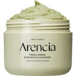 Arencia Korean Rice Mochi Face Cleanser - Face Wash, Gentle Scrub All in One for Deep Cleansing, Moisturizing, Pore Minimizing with Rice Water & Green Tea (4.23oz) - Image 2