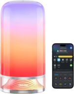 Govee RGBIC Smart Table Lamp 2, Touch Bedside Small Table Lamp (Corded) | LED Desk Lamp Compatible with SmartThings, Matter, Alexa, Nightstand Lamp for Bedroom Living Room Night Light, 64 Scene Modes - Image 2