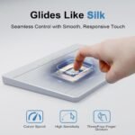 Wireless Bluetooth Trackpad for Windows 10/11, Supports 3 Connection Modes, High-Precision Multi-Gesture Touchpad, Compatible with PC Laptop Computer - Image 8